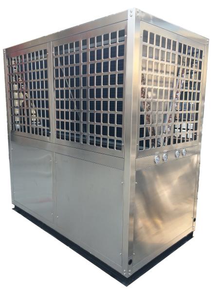 81.2 KW EVI low temperature commercial air source heat pump for hot water projects