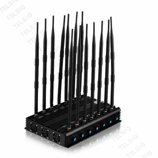 Военный стандартный Jammer сети сотового телефона, прибор встряхивателя Wifi 14 каналов