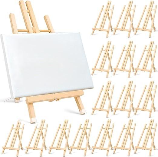 16''X 7.5'' Art Painting Wooden Easel H Frame Tabletop Display Easel For Events