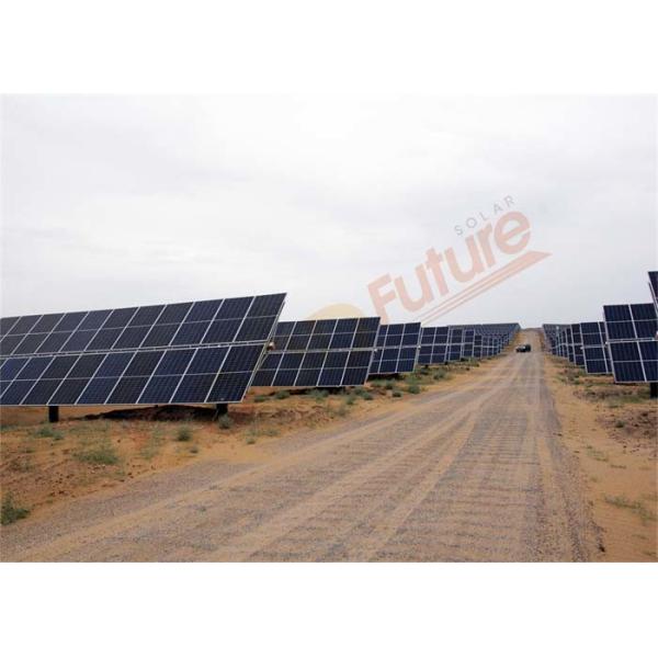 Система слежения оси солнечного проекта Pv монитора энергии Pv солнечного одиночная