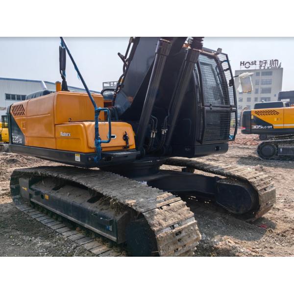 Corée Marque Hyundai 220LC Excavateurs à rouleaux utilisés Machine de creusement lourde 22T