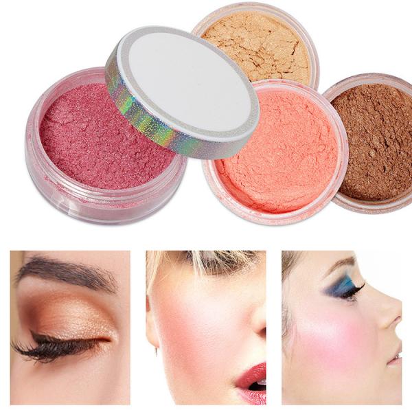 Pó impermeável do ouro 3D da forma do amor da paleta do contorno de Bronzer da composição da beleza