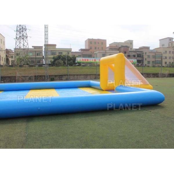 Custom Inflatable Sports Games / Outdoor Inflatable Soccer Field Football Pitch