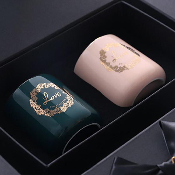 White Vegan Soy Candles Long Lasting Strong Scented Blue Campanula Scent