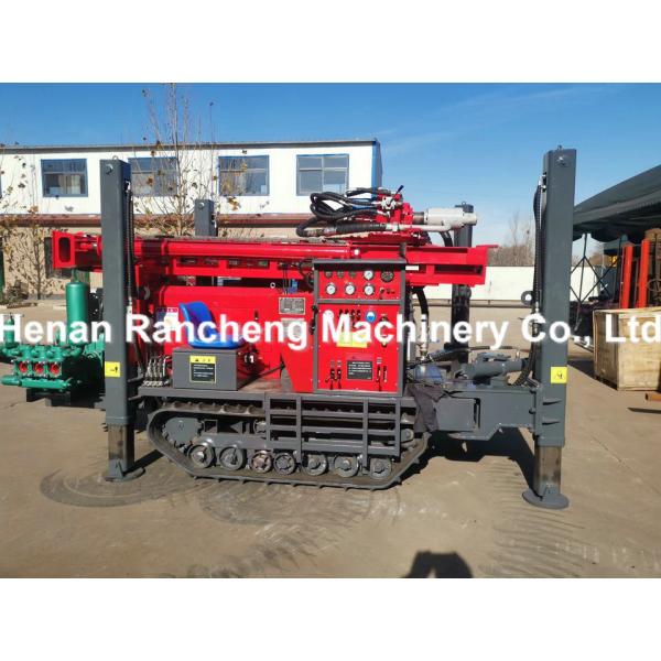 200m Depth Water Well Drilling Machine 55KW Engine 4000Nm Rotary Torque
