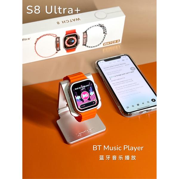 браслет полноэкранного квадратного андроида носки M2 Smartwatch шкалы 1.96inch умный