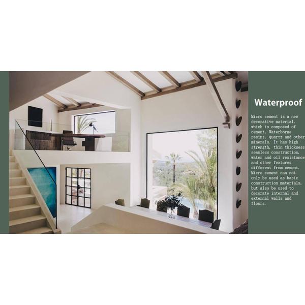 Микроцемент из полиуретановой смолы для проектирования зданий