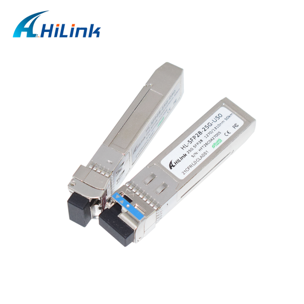 25Gb/s 50Km SFP28 BIDI Transceivers APD+PIN  LC Connector SFP28 Optical Module DOM