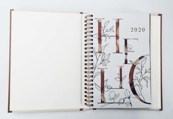 Diary Hardcover Notebook Printing Academic A5 Weekly Planner Checklist