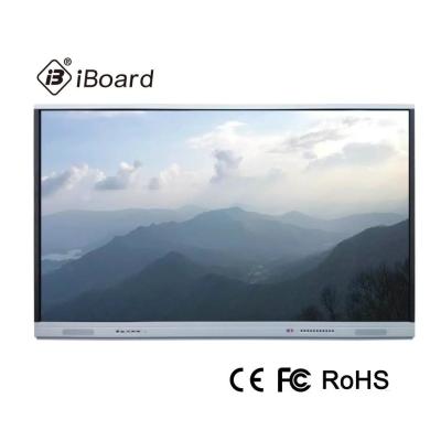 diodo emissor de luz Whiteboard interativo de 1650x928mm exposição interativa de 75 polegadas com DP HDMI para fora