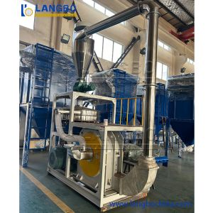 PP PE PVC Scrap Grinder Waste Plastic Pulverizer Machine
