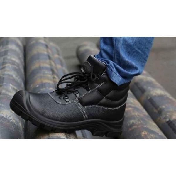 Подошва ботинок техники безопасности на производстве размера UK2-13 средняя отрезанная средняя не смещает стальные ботинки пальца ноги