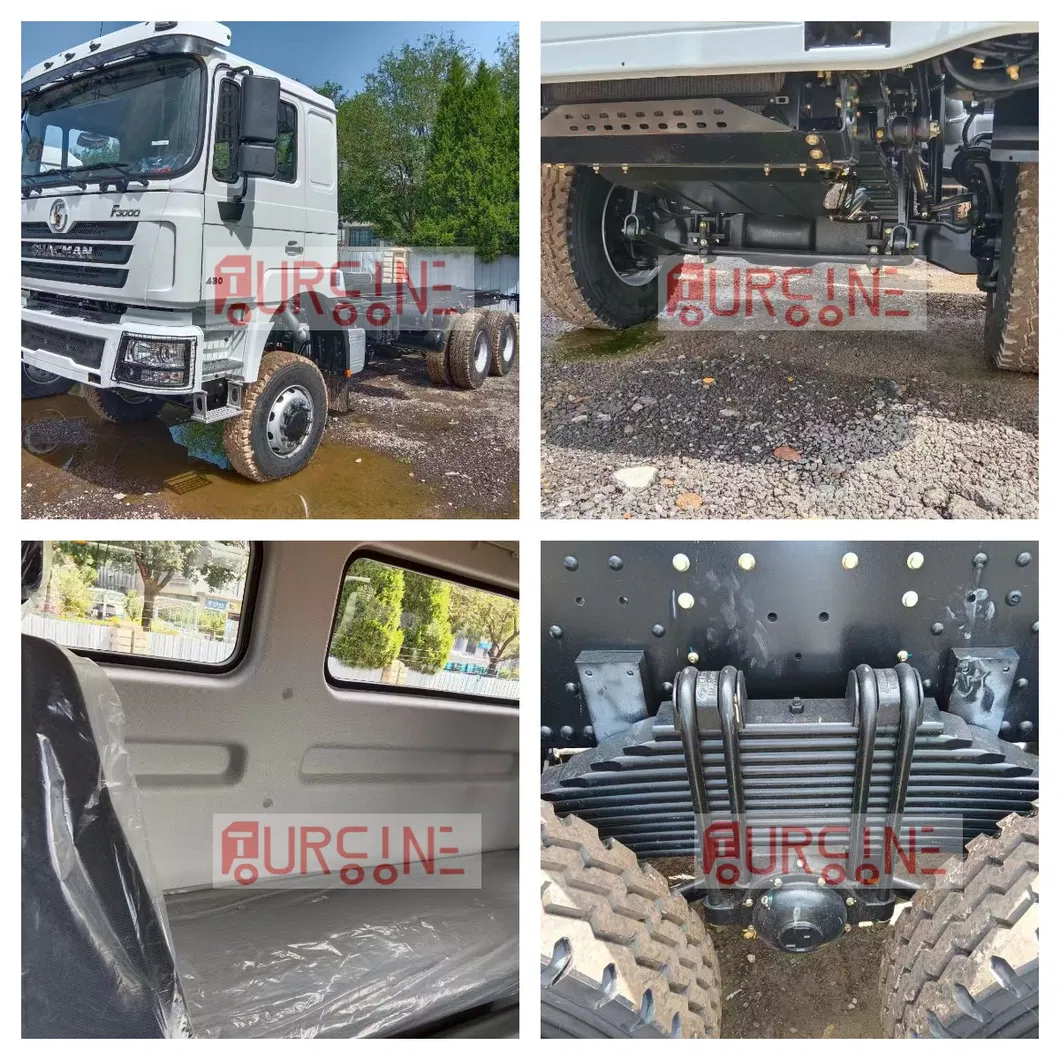 380HP Shacman F3000 6x4 Tractor Head Truck For Heavy duty Logistics Container Transportation