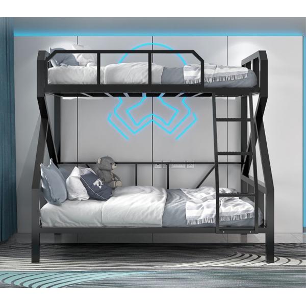 Двухслойная железная кровать для интернет-игр Кафе Коммерческая мебель и общественность