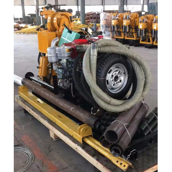 Equipo de perforación de núcleo hidráulico de exploración de 150 m ligero