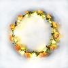 Colorful Wedding Party Decorations , LED Flashing Flower Crown Headband