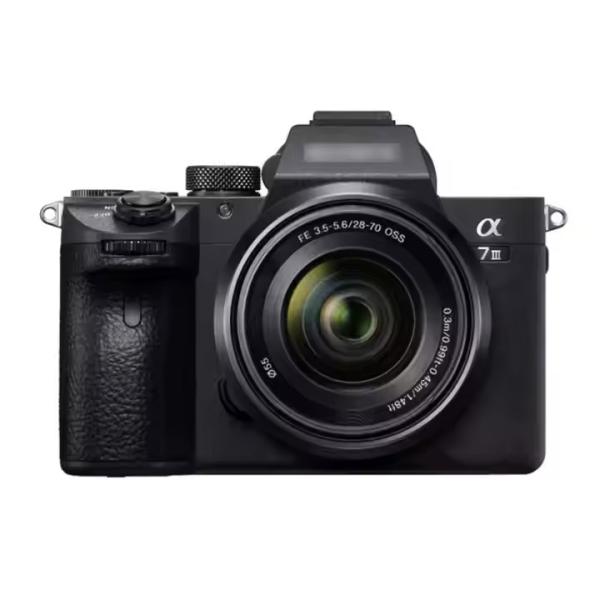 SONY A7 III cámara de fotograma completo sin espejo profesional de disparo híbrido con estabilización de 5 ejes