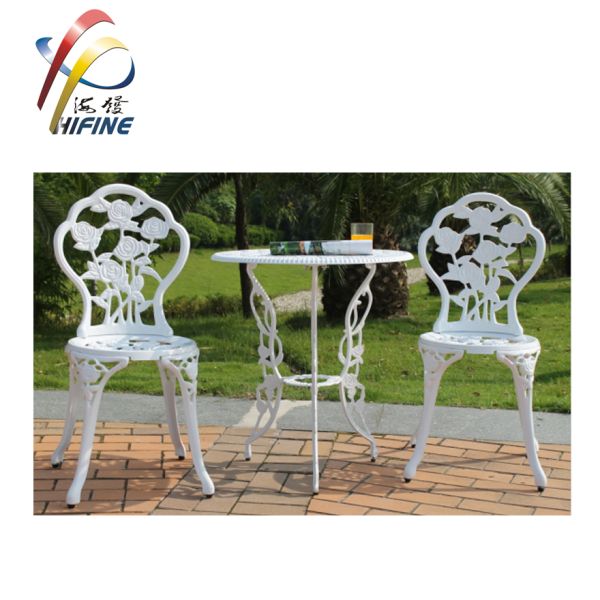 Cast Aluminum High Quality Cheap Bistro Set