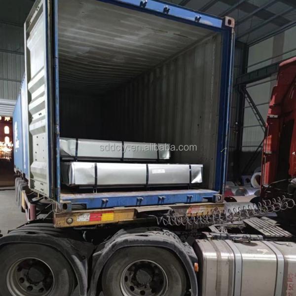 Dx53d Z150 4x8 Плоская оцинкованная стальная плитка Металлическая плита 24 калибра