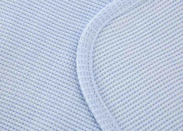 2pk Thermal Baby Blanket , 100% Cotton Baby Shawl Blanket Good Hygroscopicity