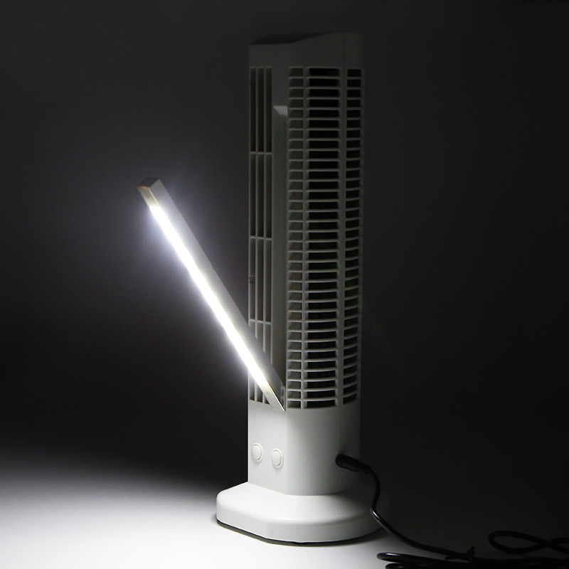 Vertical Double File USB Tower Fan Effectively Optimizing Home Environment