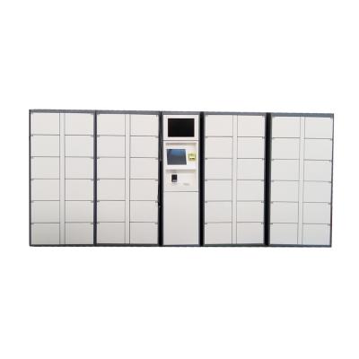 Laundry System Parcel Delivery Lockers QR Code Locker For Dry Cleaning Business