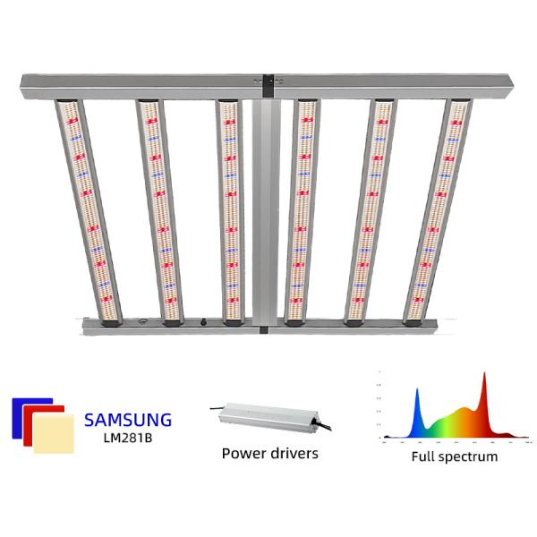 Dimmable 600w LED Full Spectrum Grow Light For Indoor Plant Full Spectrum 600w LED Grow Light
