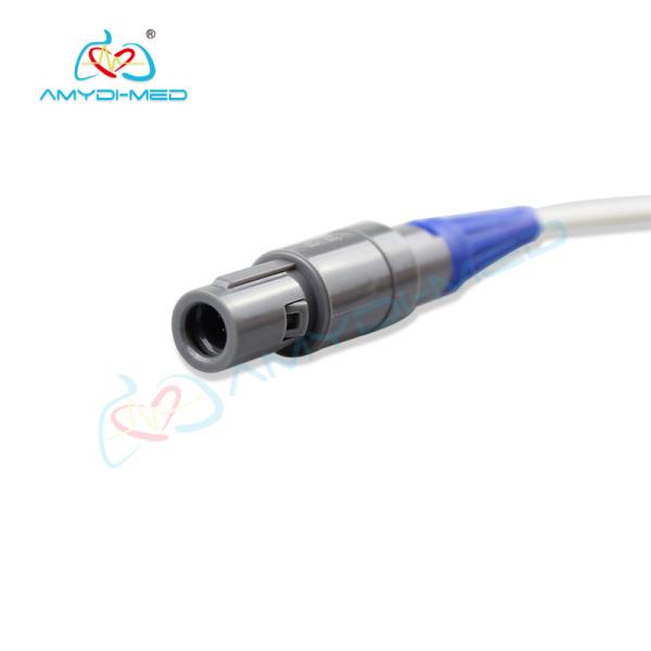 6 Pin Mindray Spo2 Extension Cable 2.4m Cable Length For Patient Monitor