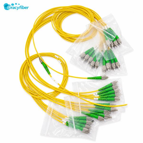 Single Mode Multimode Fiber Optic Patch Cord , Fiber Optic Pigtail LC/SC/FC/ST Patch Cables