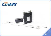 LKAV1506 Transmissor de vídeo policial de longo alcance alimentado por bateria COFDM HDMI & CVBS H.264 Low Delay AES256