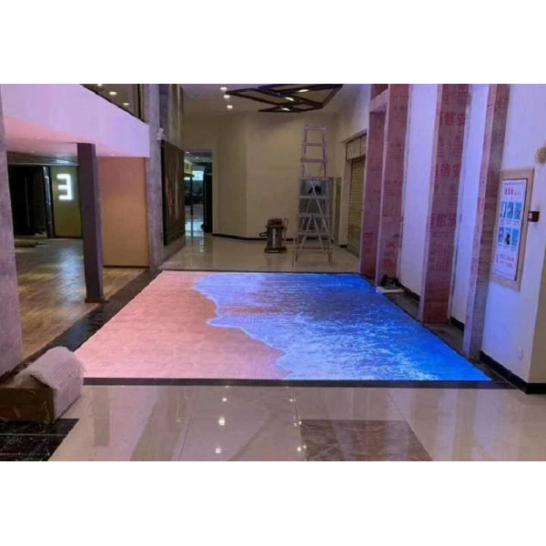 P3.91mm Pixel Pitch LED Dance Floor Panel with 800-1000cd/m² Brightness and 170° Viewing Angle for Indoor Stage