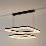 3000K Lámparas decorativas contemporáneas para el hogar Minimalista Salón de estar Lustrero comercial