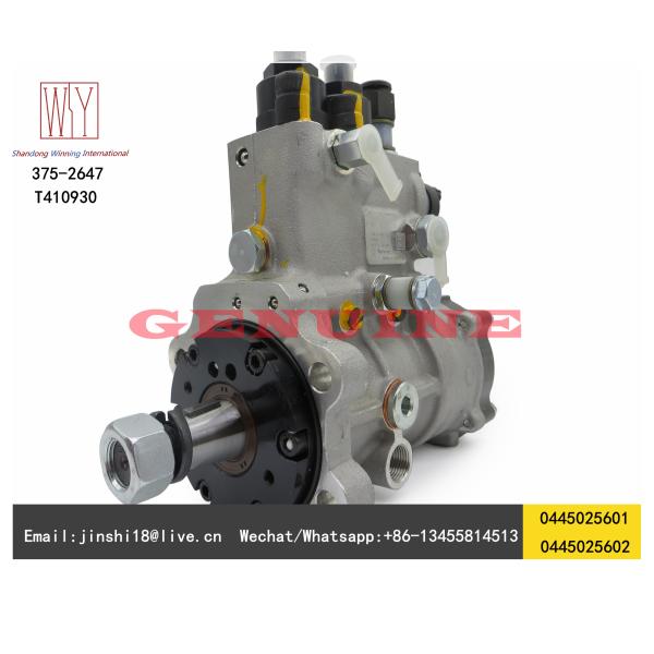 BOSCH GENUINE AND BRAND NEW DIESEL FUEL PUMP 0445025601, 0445025602, 375-2647, T410930