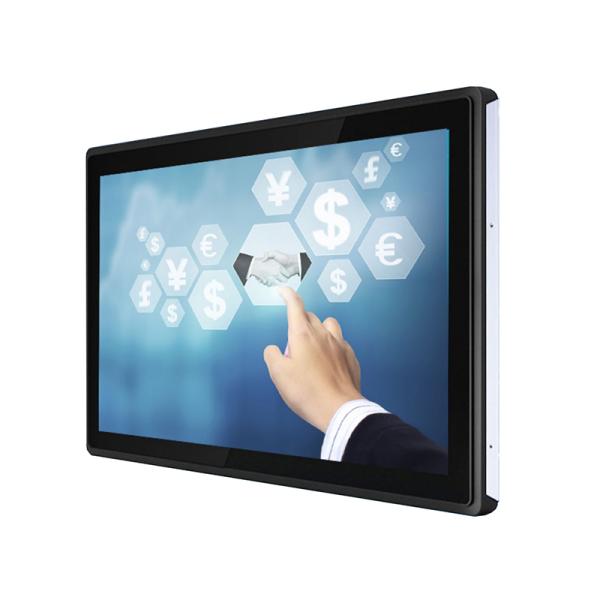 Monitor LCD de panel plano industrial ZXTLCD de 13,3 pulgadas con clasificación IP65, pantalla táctil PCAP capacitiva y interfaz USB