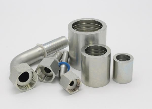 24291 Hydraulic Hose Fitting ,  ORFS Flat Seal For Building Industries (24291-T)