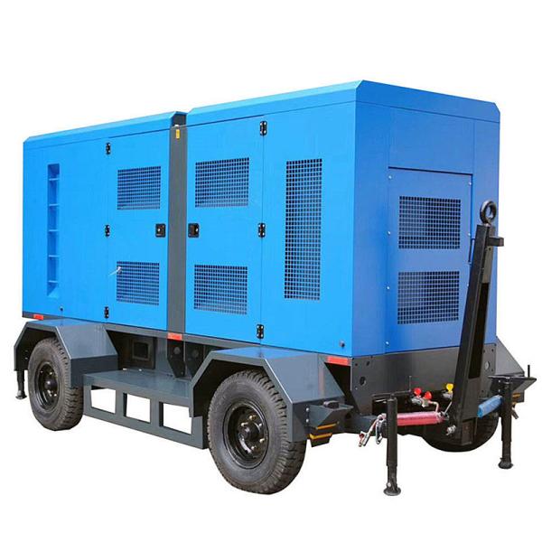 150 kva Silent Diesel Generator Set With Wheels for Robust Power and Mobility