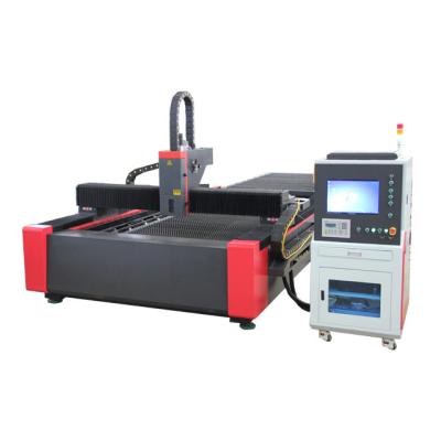 chapa metálica do cortador do laser da fibra do Worktable 1500W da troca
