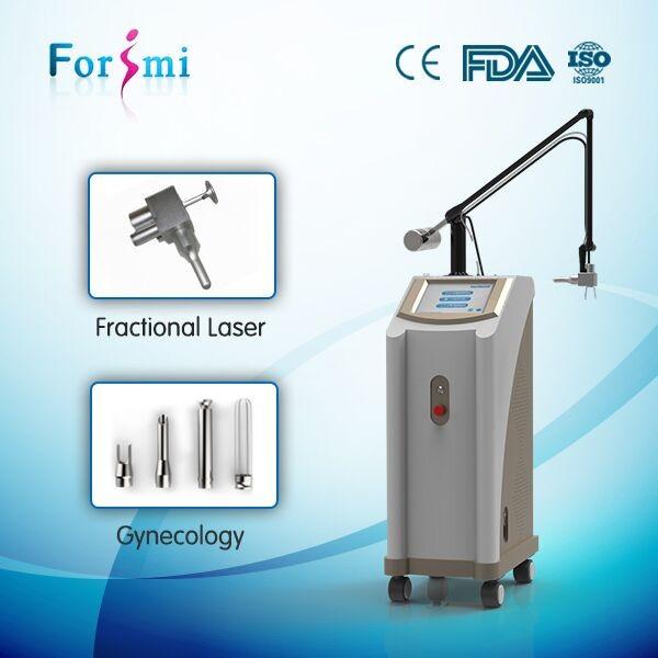 RF CO2 Fractional Laser For Skin Resurface WITH 3 vaginal treatment probe