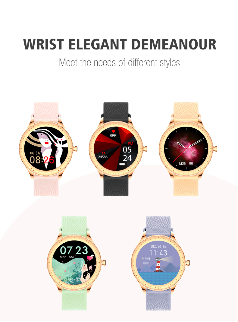 Поручать Smartwatch 200mah здоровья датчика Rom 128kb PPG отслеживая магнитный