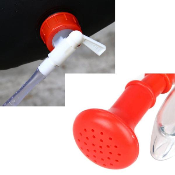 20L Outdoor Portable PVC Solar Shower Heated Water Bag for Travel Beach Camping