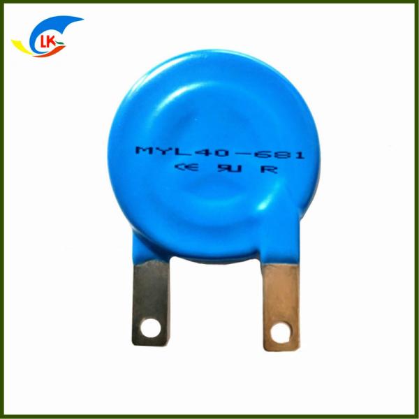 High Power Zinc Oxide Varistor Round Copper Feet Anti-Surge Voltage 40000A
