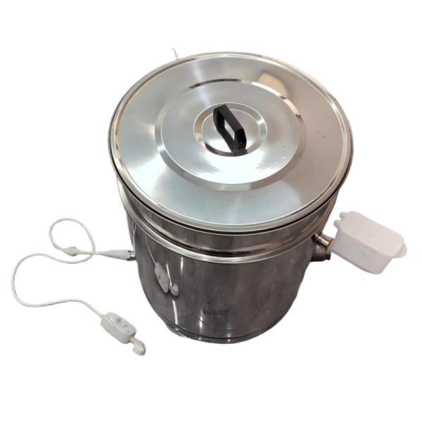 90L New Style Stainless Steel Honey Heating Tank Interlayer Water Heating Honey Storage Barrel