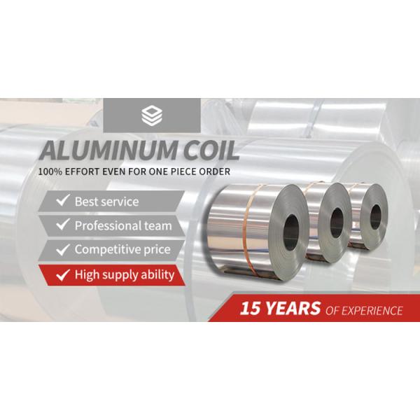 3003 H14 Aluminium Coil Sheet Roll 6 Inch Mirror Reflective