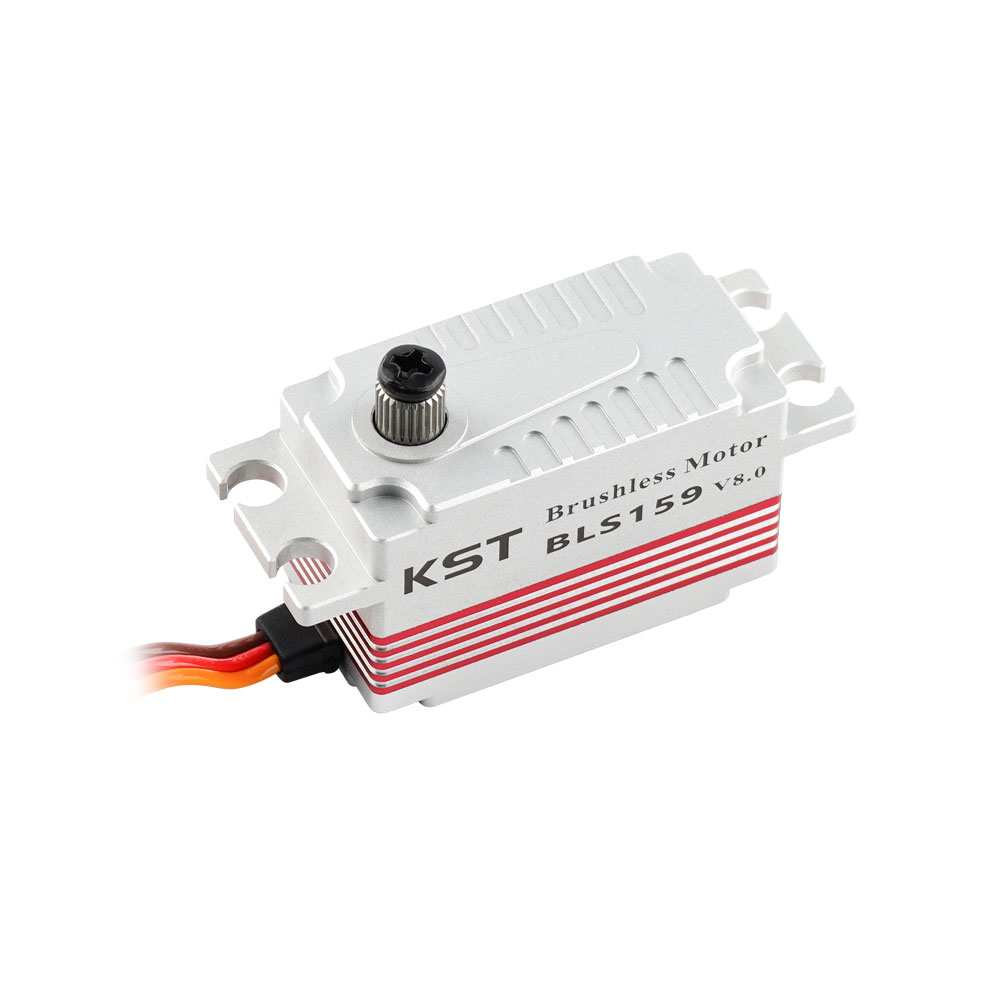 KST BLS159 V8.0 Servo 0.10Sec Coreless HV Digital Motor For UAV RC Car Boat Robot Arm Helicopter Airplane 8.4V 17Kg