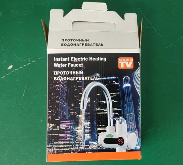 304 SS Electric Kitchen Instant Hot Water Tap 2-3L/Min LVD IPX4
