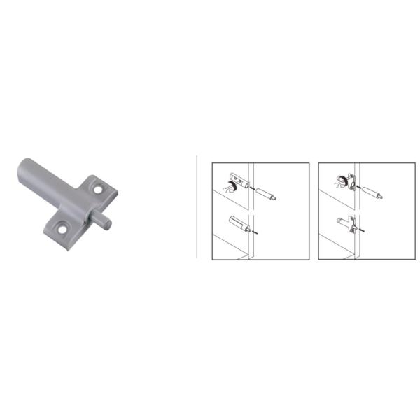 Built In Push Open Cabinet Fittings Kitchen Door Damper Silent Closing Stopper