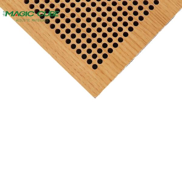 Conference Room Acoustic Treatment with Perforated Acoustic Panel in 12mm Thickness