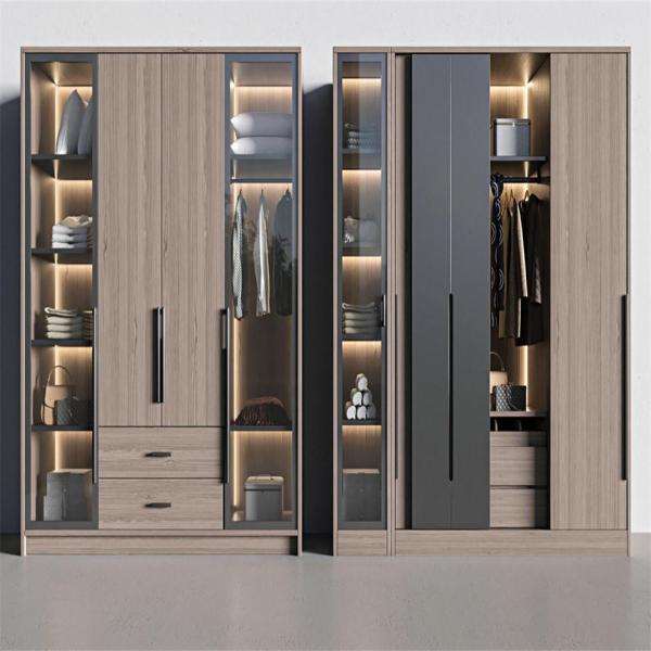 Clothing Designs Bedroom Furniture Cupboard Wall Cabinet French Style