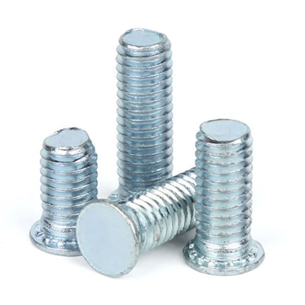 Metric Stainless Steel Flush Head Self Clinching Stud 8mm-35mm For Sheet Metal