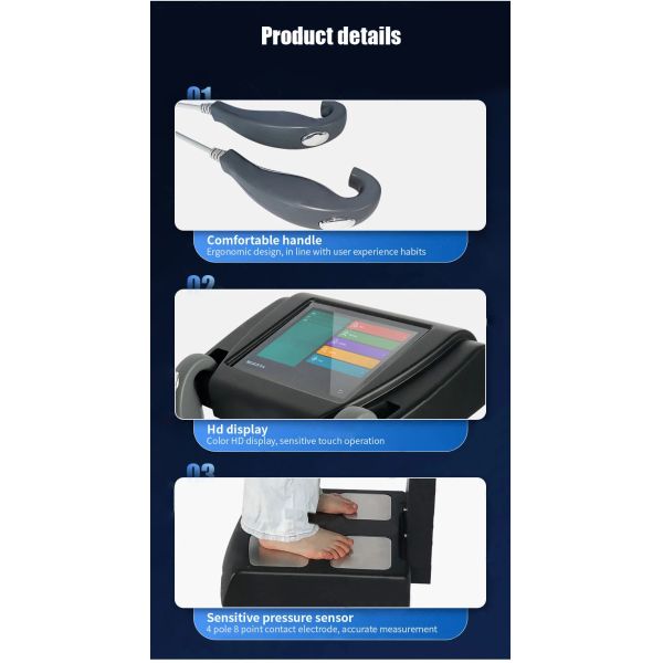 25 Items Bio Electrical Fitness Testing AI BMI Digital Printer Body Composition Analyzer Machine